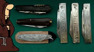 Неизвестный складной нож! СССР или нет? Пополнение коллекции ножей РИ и СССР / USSR knife collection