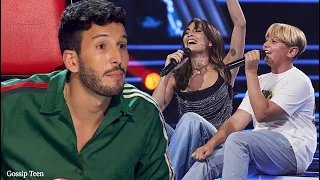 La Reacción De Sebastián Yatra Al Ver Como Aitana Pone Nervioso A Concursante De La Voz Kids