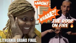 LITHUANIA - GRAND FINAL | THE ROOP - ON FIRE (REACTION) EUROVISION 2020
