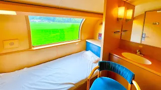 Japan's Overnight Sleeper Train | Sunrise Express | FIRST CLASS Seat | Tokyo-Izumo 12hr | Solo Trip