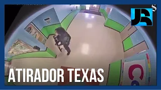 Vídeo mostra momento em que atirador invade escola no Texas, nos EUA