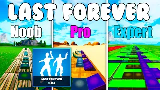 Ayo & Teo - Last Forever (Emote) Noob vs Pro vs Expert (Fortnite Music Blocks) - With Code