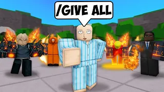 i Gave EVERYONE in the Server GENOS ULTIMATE MOVESET in Saitama Battlegrounds..