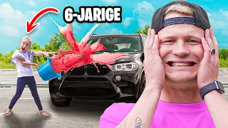 Ik liet een 6-Jarige Mijn Auto Pimpen, en Dit Gebeurde er... | Kalvijn