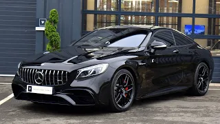 TRIPLE BLACK MERCEDES S63 AMG COUPE!