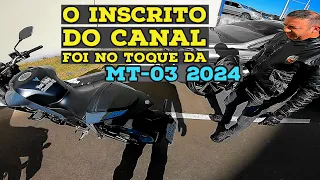 MT-03 2024 / O INSCRITO DO CANAL FOI NO TOQUE DA NAVE 🚀