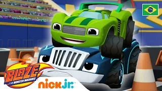 O melhor de Crusher e Pickle - parte 3 | Blaze and the Monster Machines