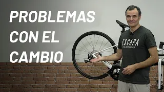 Ajuste del cambio de bicicleta. Los 10 problemas más habituales y cómo solucionarlos.