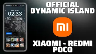 Official Dynamic Island Xiaomi Devices | iOS Widgets Style