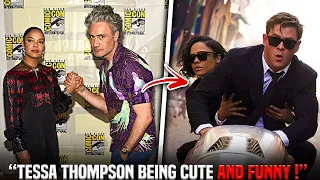 Tessa Thompson being Cute and Funny! (Part 2)