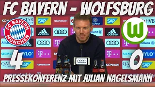 FC Bayern Wolfsburg 4-0 | Pressekonferenz mit Nagelsmann | 17.12.2021