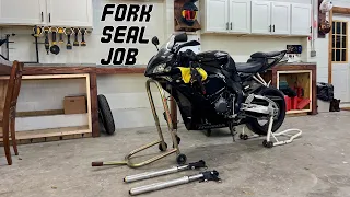 Honda 04-07 CBR1000rr Fork Seal Replacement