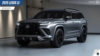 2025 Lexus LX Revealed - The most admired luxury and powerful SUV!