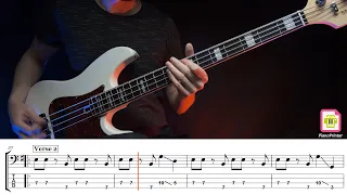 Kiss - Love Gun Standard Tuning (Bass Cover with Tabs&Sheet Music)