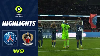 PARIS SAINT-GERMAIN - OGC NICE (2 - 1) - Highlights - (PSG - OGCN) / 2022-2023