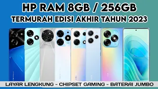 7 HP RAM 8/256GB TERMURAH AKHIR TAHUN 2023 DI INDONESIA - HARGA 1-2 JUTAAN AJA