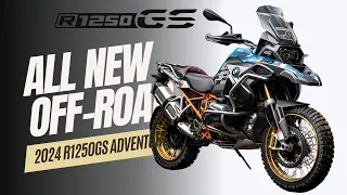 All-New 2024 BMW R1250GS Adventure: The Ultimate Adventure Motorcycle