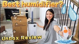 Best Humidifier 2022? YOKEKON | LARGE CAPACITY ULTRASONIC HUMIDIFIER unbox & review