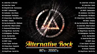 90's 2000's Alternative Rock Songs Ever - Creed, Scorpions, Nirvana, 3 Doors Down, RHCP, Linkin Park