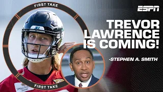 'TREVOR LAWRENCE IS COMING!' - Stephen A. expects a BIG LEAP for the Jaguars QB 🏈 | First Take