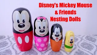 My Nesting Doll Collection #0185 – Mickey Mouse & Friends (4 Total)