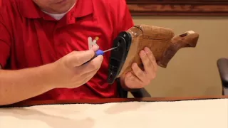 How to install a Krieghoff adjustable butt-plate