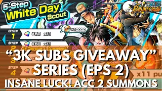 EPS 2 | 3K SUBS GIVEAWAY SERIES | ACCOUNT 2 SUMMONS | ONE PIECE BOUNTY RUSH | OPBR!