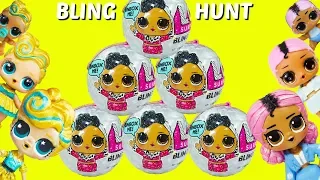 LOL Surprise Bling Series Big Sisters Lil Sisters Hunt for Bling Series LOL House