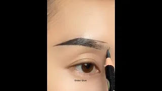 How To Draw Perfect Eyebrow Shape With Pencil ✨