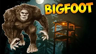 ОХОТА НА БИГФУТА В ЛЕСУ - BIGFOOT - ХОРРОР (стрим) #1