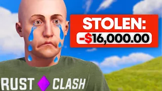 STEALING from a RUST gambling site