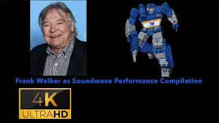 Frank Welker as Soundwave Performance Compilation