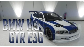 GTA V BMW M3 GTR E46 "Most Wanted" MOD