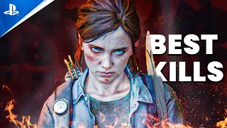 The Last of Us 2 PS5 - Best Kills 5 - Ellie (Grounded)