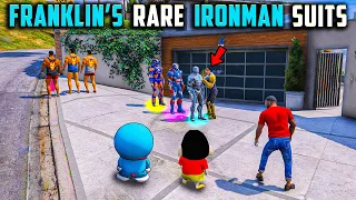 Franklin And Shinchan😱 Finding Three Brand New IronMan💸 Suits in GTA 5 !😱 #gta5