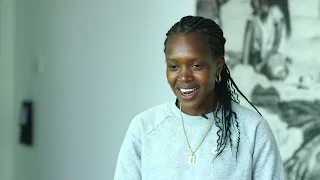 FAITH KIPYEGON 5000 METER WORLD RECORD HOLDER GIFTED GOODIES AGAIN BY SAFARICOM