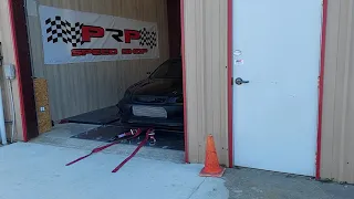 Black Betty testing at PRP Speed Shop