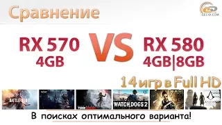 Radeon RX 570 4GB vs Radeon RX 580 4GB и 8GB: невероятное сравнение "новых" видеокарт AMD