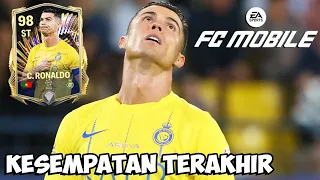 KESEMPATAN TERAKHIR MENDAPATKAN RONALDO TERKUAT DOAKAN AKU YAH! FC Mobile