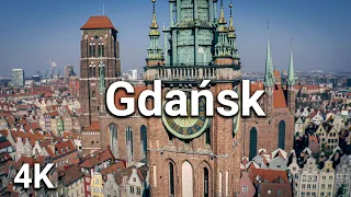 4K Drone Footage of Gdansk, Poland