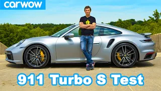 Porsche 911 Turbo S 2021 Test - seht, wie schnell er WIRKLICH auf 100 km/h ist!