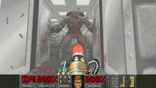 Brutal Doom Project Brutality 4K - Secret Level 32 Double Cyberdemon Boss Fight
