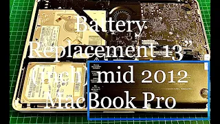 How to Change or Replace Mac Battery in a MacBook Pro 13" Unibody (Mid 2009-Mid 2012)