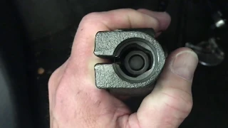 A knocking or clunking noise when turning on a 2011 Ford Fiesta