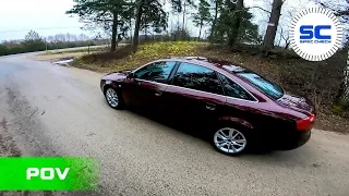 Audi A6 C5 1.9TDI 110Hp 81Kw POV Test Drive on ROAD #2