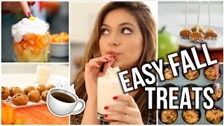 Easy and Yummy Fall Treats!!