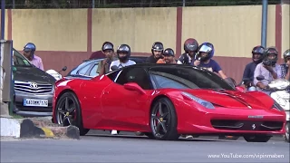 CHASING LOUD Ferrari In INDIA's Chaotic Traffic (Bangalore)
