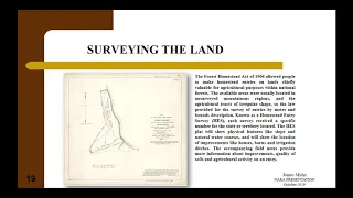 2019 Virtual Genealogy Fair Session 6: The Homestead Act: Land Records of Your Ancestors