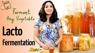 Lacto Fermentation / How to Lacto Ferment Any Vegetable At Home