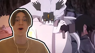 Naruto and Sasuke VS Momoshiki [19 People React] MEGA REACTION MASHUP | Boruto Episode 65